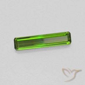 Turmalina Verde medio natural de 1.22 ct, Corte Octágono / Esmeralda, VS