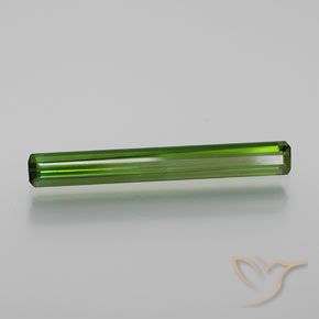 Turmalina Verde terroso natural de 1.27 ct, Corte Octágono / Esmeralda, VS