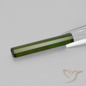 Turmalina Verde bosque natural de 1.84 ct, Corte Octágono / Esmeralda, VVS-VS