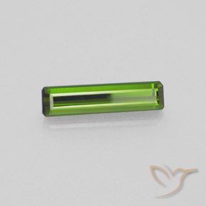 Turmalina Verde bosque natural de 1.72 ct, Corte Octágono / Esmeralda, VVS