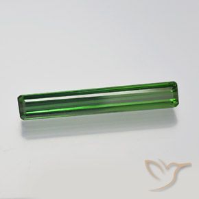 Turmalina Verde bosque natural de 1.54 ct, Corte Octágono / Esmeralda, VVS-VS