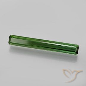 Turmalina Verde oscuro natural de 1.76 ct, Corte Octágono / Esmeralda, VVS-VS