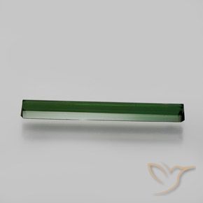 Turmalina Verde oscuro natural de 1.76 ct, Corte Octágono / Esmeralda, VVS-VS