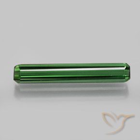 1.66ct Natural Verde Turmalina, corte esmeralda, VVS-VS