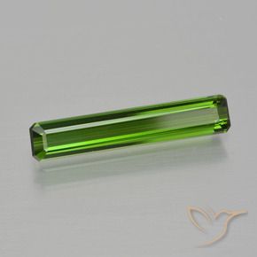 Turmalina Verde bosque natural de 1.05 ct, Corte Octágono / Esmeralda, VVS-VS