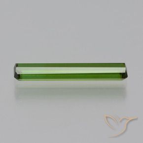 Turmalina Verde bosque natural de 1.05 ct, Corte Octágono / Esmeralda, VVS-VS