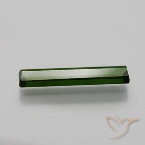 Turmalina Verde terroso natural de 1.58 ct, Corte Octágono / Esmeralda, VVS-VS