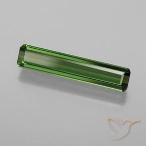Turmalina Verde terroso natural de 1.14 ct, Corte Octágono / Esmeralda, VVS