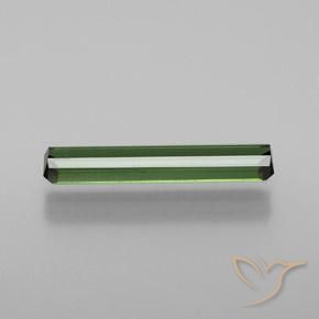Turmalina Verde terroso natural de 1.14 ct, Corte Octágono / Esmeralda, VVS