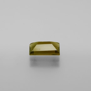 Turmalina verde natural de 1,05 ct, baguette, VS