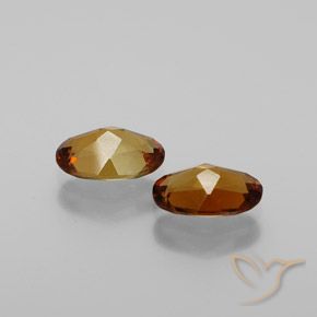 Gemas de Turmalina Marrón dorado rojizo natural de 1.67 ct, Ovalada, VS