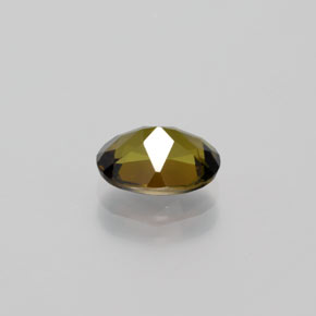 Turmalina Marrón dorado natural de 1.26 ct, Corte Óvalo, VVS