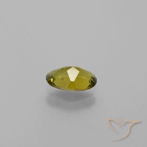 Turmalina Marrón claro medio natural de 0.86 ct, Ovalada, VS-SI