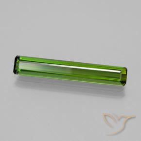 Turmalina Verde oscuro natural de 2.54 ct, Corte Octágono / Esmeralda, VVS