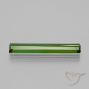 Turmalina Verde oscuro natural de 2.54 ct, Corte Octágono / Esmeralda, VVS