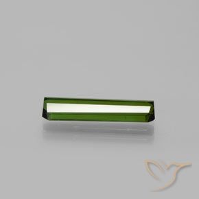 Turmalina Verde terroso natural de 2.16 ct, Corte Octágono / Esmeralda, VS-SI