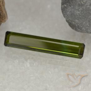 Turmalina Verde bosque natural de 2.01 ct, Corte Octágono / Esmeralda, VVS-VS