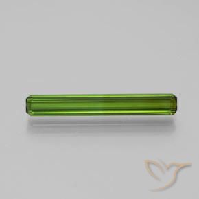 2.03ct Natural Verde medio Turmalina, corte esmeralda, VVS