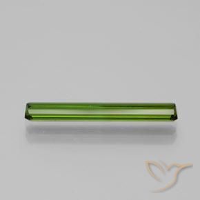 Turmalina Verde medio natural de 2.03 ct, Corte Octágono / Esmeralda, VVS