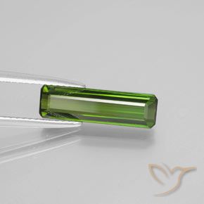 Turmalina Verde bosque natural de 2.38 ct, Corte Octágono / Esmeralda, VS