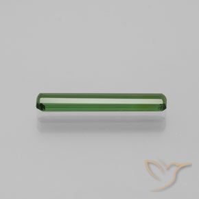 Turmalina Verde medio natural de 1.15 ct, Corte Octágono / Esmeralda, VVS-VS