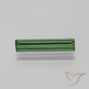 1.60ct Natural Verde Turmalina, corte esmeralda, VVS-VS