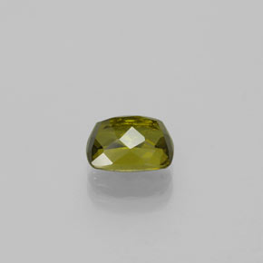 Turmalina Verde oscuro natural de 1.57 ct, Corte Cojín, VVS-VS