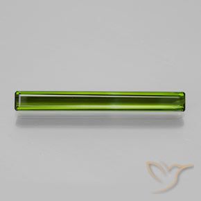2.38ct Natural Verde medio Turmalina, corte esmeralda, VVS-VS