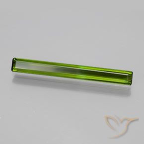 Turmalina Verde medio natural de 2.38 ct, Corte Octágono / Esmeralda, VVS-VS