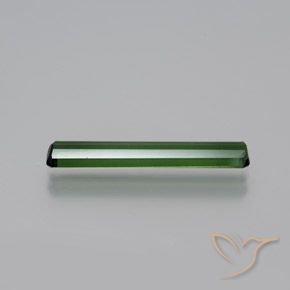 Turmalina Verde oscuro natural de 1.67 ct, Corte Octágono / Esmeralda, VVS-VS