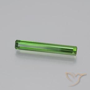 Turmalina Verde oscuro natural de 1.66 ct, Corte Octágono / Esmeralda, VS