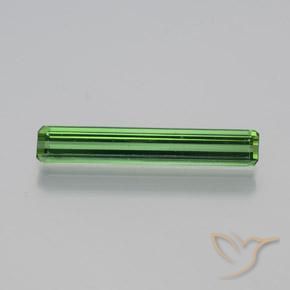 1.81ct Natural Verde medio Turmalina, corte esmeralda, VS