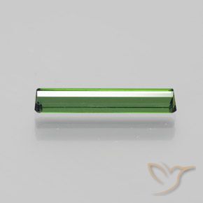 Turmalina Verde oscuro natural de 1.45 ct, Corte Octágono / Esmeralda, VVS-VS