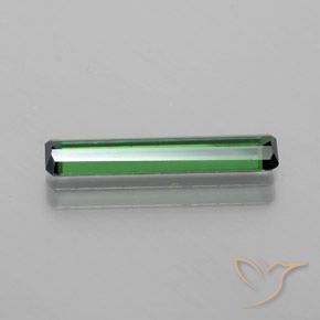 Turmalina Verde bosque frío natural de 1.50 ct, Corte Octágono / Esmeralda, VS