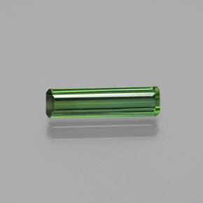 Turmalina Verde natural de 1.03 ct, corte esmeralda, VVS-VS