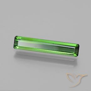 Turmalina Verde medio natural de 1.42 ct, Corte Octágono / Esmeralda, VS