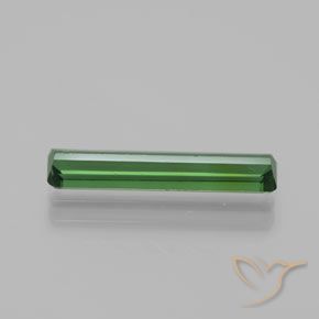 Turmalina Verde medio natural de 1.42 ct, Corte Octágono / Esmeralda, VS