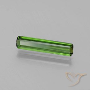 Turmalina Verde bosque natural de 1.18 ct, Corte Octágono / Esmeralda, VVS-VS