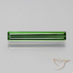 1.93ct Natural Verde Turmalina, corte esmeralda, VVS-VS