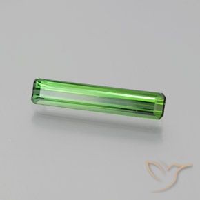 Turmalina Verde natural de 1.76 ct, Corte Octágono / Esmeralda, VVS-VS