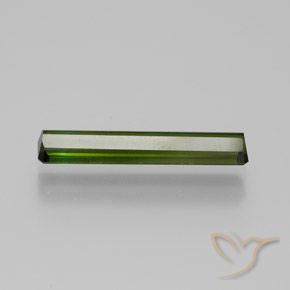 Turmalina Verde terroso natural de 1.53 ct, Corte Octágono / Esmeralda, VVS