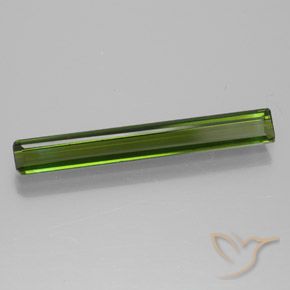 Turmalina Verde terroso natural de 1.40 ct, Corte Octágono / Esmeralda, VVS-VS