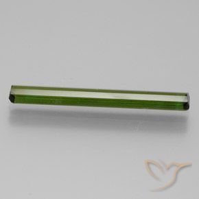 Turmalina Verde terroso natural de 1.40 ct, Corte Octágono / Esmeralda, VVS-VS