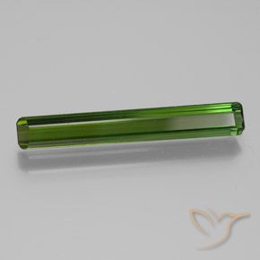 Turmalina Verde bosque intenso natural de 1.95 ct, Corte Octágono / Esmeralda, VVS-VS