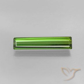 1.93ct Natural Verde medio Turmalina, corte esmeralda, VVS-VS