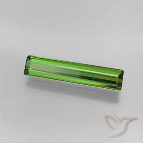 Turmalina Verde medio natural de 1.93 ct, Corte Octágono / Esmeralda, VVS-VS