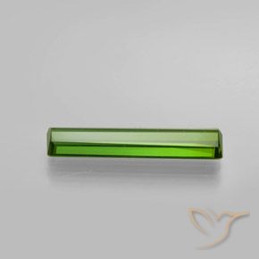 Turmalina Verde medio natural de 1.93 ct, Corte Octágono / Esmeralda, VVS-VS