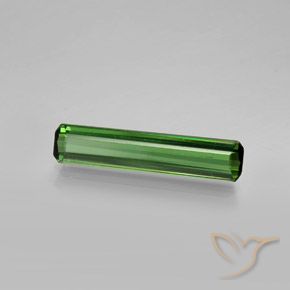 Turmalina Verde natural de 1.42 ct, Corte Octágono / Esmeralda, VVS-VS