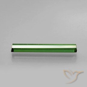 Turmalina Verde medio natural de 1.35 ct, Corte Octágono / Esmeralda, VS