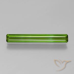 1.52ct Natural Verde medio Turmalina, corte esmeralda, VVS-VS